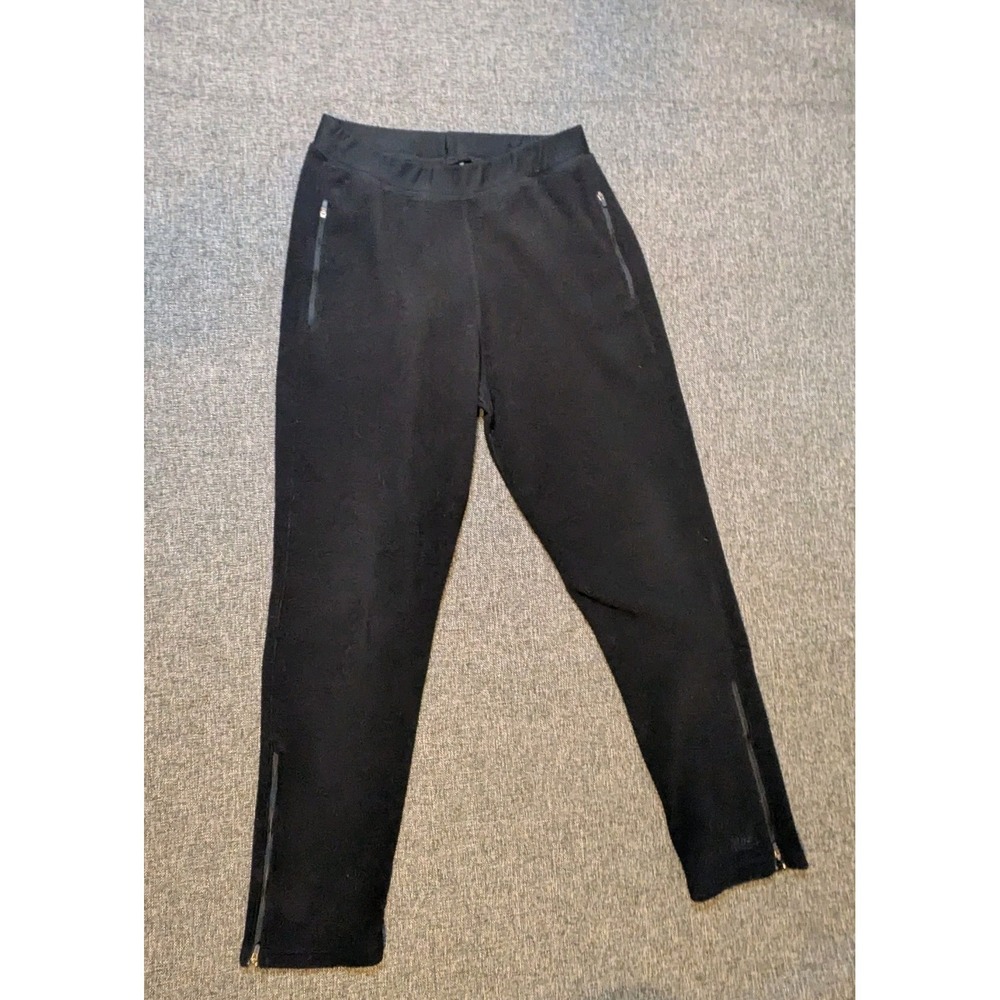 REI Fleece Pants Women's Large Warm Black Outdoor Hiking Casual Wear Joggers